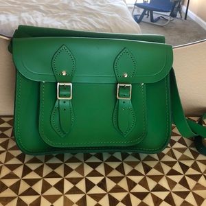 Green Cambridge Satchel purse